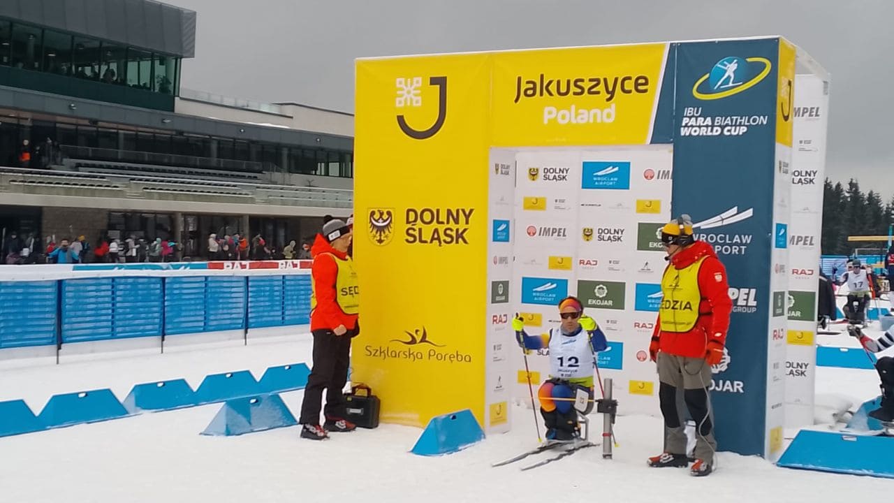 Higinio Rivero suma experiencia y aprendizaje en la Copa del Mundo de esquí de fondo paralímpico