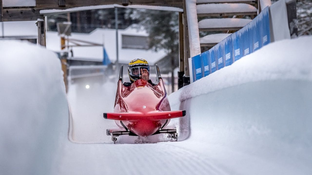 Israel Blanco conquista el oro en la Copa del Mundo de bobsleigh en Lillehammer