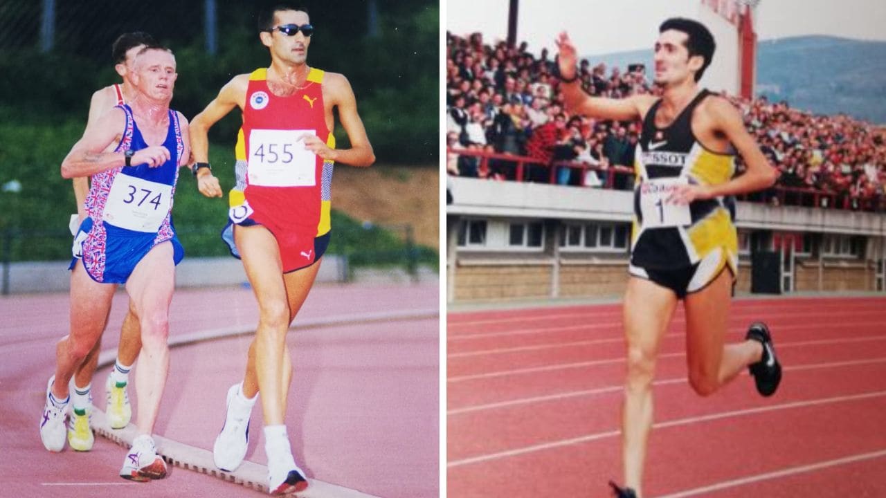 Javi Conde atleta paralímpico en varias competiciones