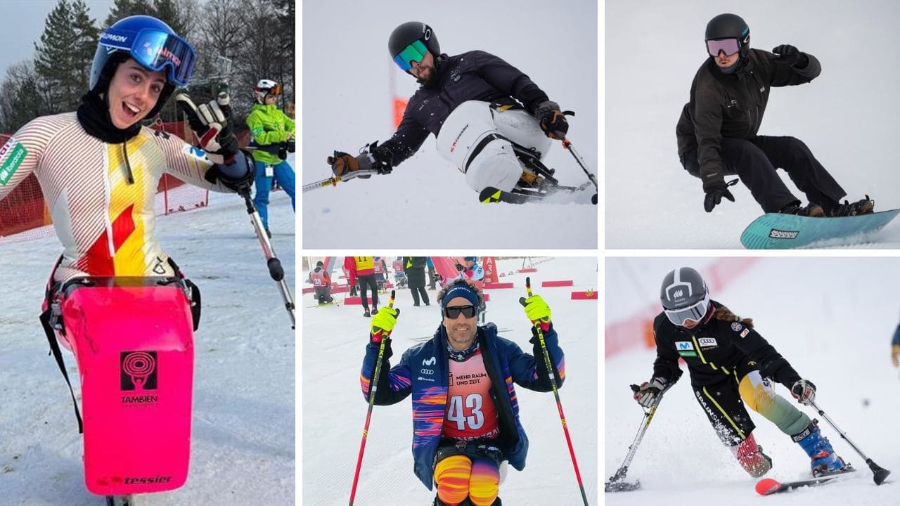 Los cinco españoles que competirán en los Juegos Paralímpicos de invierno de Milán-Cortina 2026