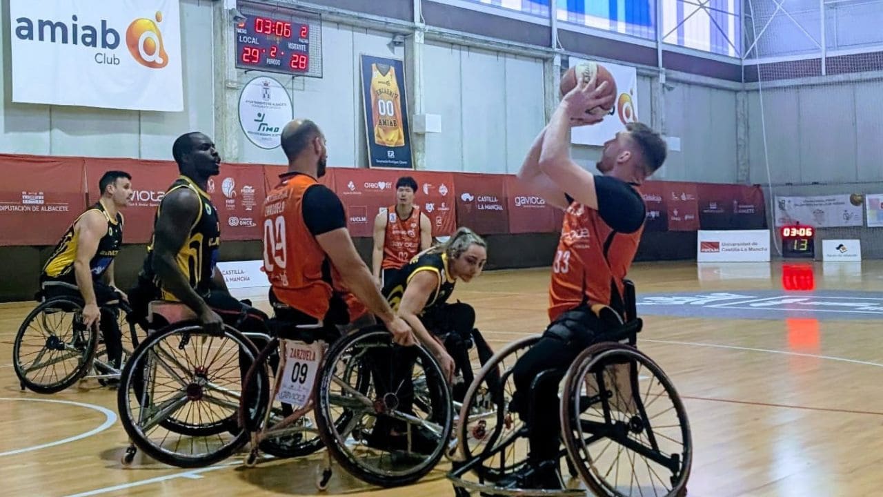 Partido entre Amiab y CD Ilunion Superliga BSR