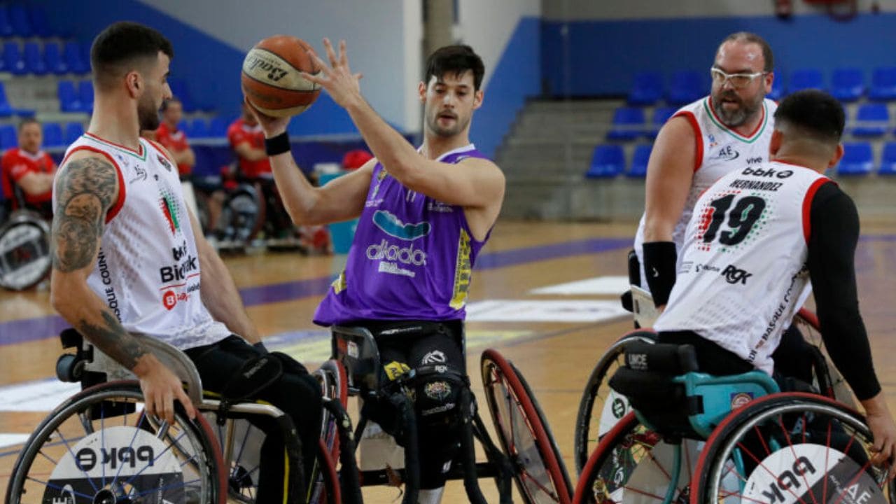 Partido entre Fundación Aliados y Bidaideak Bilbao Superliga BSR