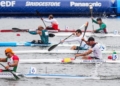 Una prueba de piragüismo en los Juegos Paralímpicos de París 2024