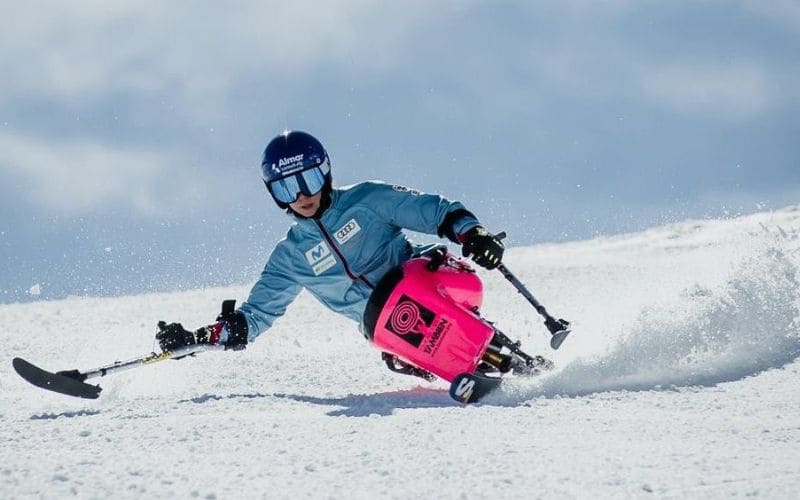 Audrey Pascual gana dos oros en descenso en la Copa del Mundo de esquí paralímpico de Tignes