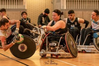 El BUC de Barcelona lidera la Liga española de rugby en silla de ruedas