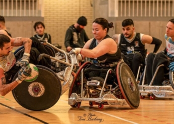 El BUC de Barcelona lidera la Liga española de rugby en silla de ruedas