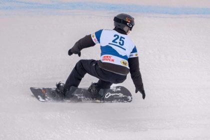 Emilio Redondo logra un Top 8 en la Copa del Mundo de snowboard paralímpico