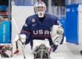 Jen Lee es el portero de Estados Unidos en hockey sobre hielo paralímpico