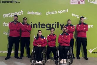 La selección española de bádminton paralímpico en el Mundial de Bahréin