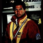 Miguel Ángel Pérez Tello con la medalla de bronce en los Juegos de Albertville 1992