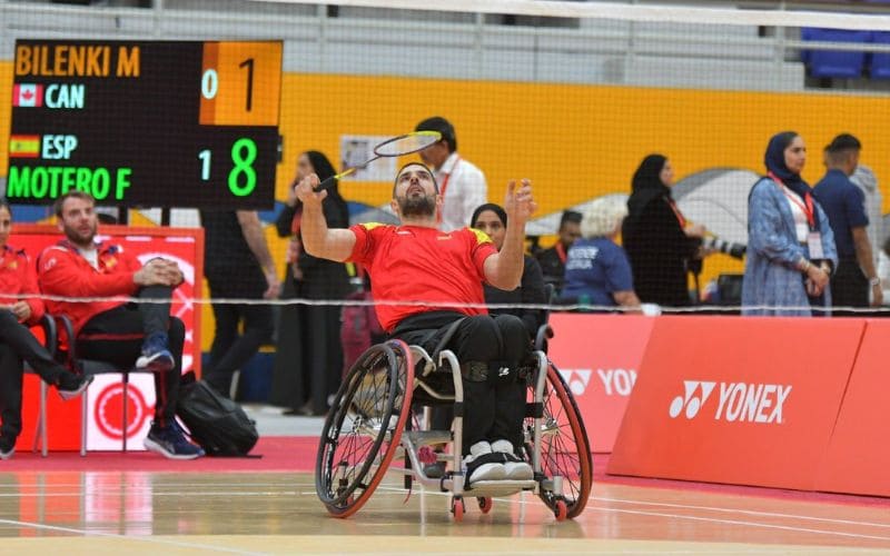 Paco Motero y Maya Alcaide pasan a octavos del Mundial de bádminton paralímpico