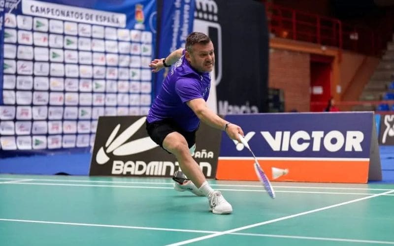 Simón Cruz es uno de los referentes del bádminton paralímpico español