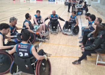 Adapta Zaragoza en la liga española de rugby en silla de ruedas