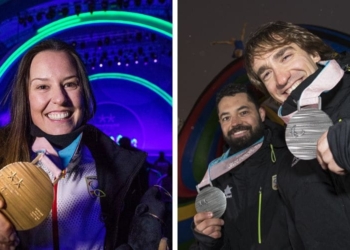 Astrid Fina y Jon Santacana-Miguel Galindo ganaron medallas en los Juegos Paralímpicos de Pyeongchang