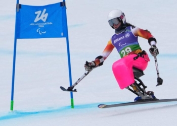 Audrey Pascual en los Juegos Paralímpicos de Invierno