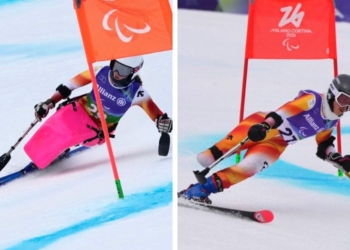 Audrey Pascual y María Martín-Granizo no acabaron el gigante en los Juegos Paralímpicos