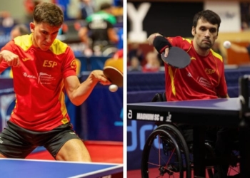 Plata de Ander Cepas y bronce de Daniel Rodríguez en el Challenger de Polonia de tenis de mesa paralímpico