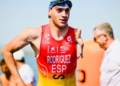 El triatleta Samuel Rodríguez, uno de los jóvenes del equipo de promesas paralímpicas