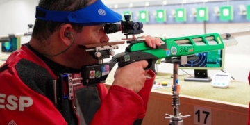 Fernando Michelena gana la medalla de plata en el Grand Prix de tiro en Francia