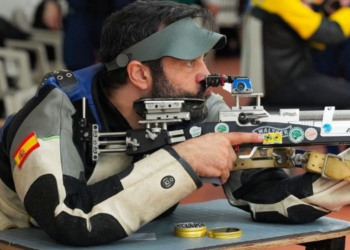 Juan Saavedra gana el oro en el Grand Prixt de tiro en Francia