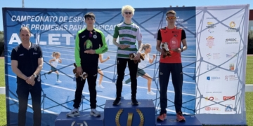 Aner Aróstegui lidera el podio del Campeonato de España de Promesas Paralímpicas 2026