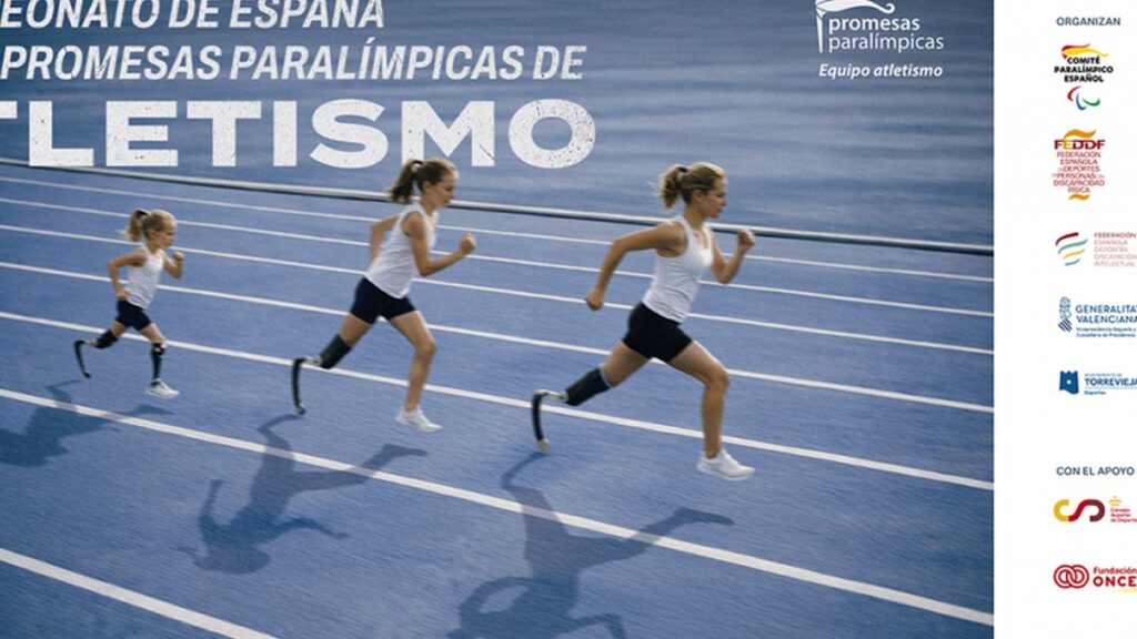 El futuro del atletismo paralímpico brilla en Torrevieja con 70 jóvenes promesas