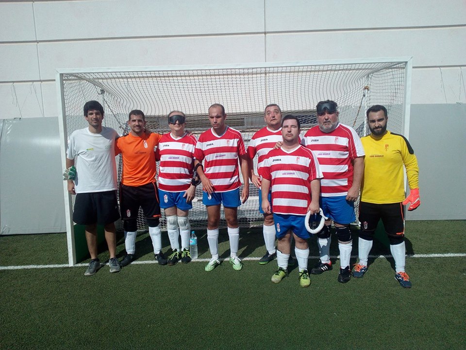 La Liga de fútbol para ciegos echa a rodar